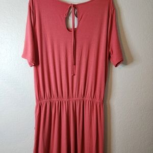 Plus size wide legged jumpsuit